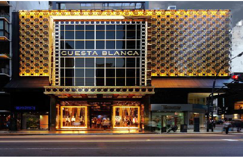 定边门头设计与商业空间的纽带。