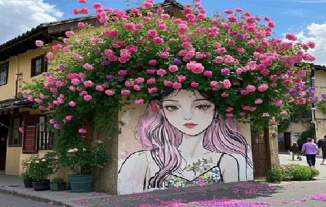 定边怎么设计网红打卡墙绘