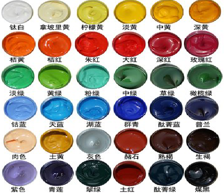 定边墙绘颜色的选择有讲究。