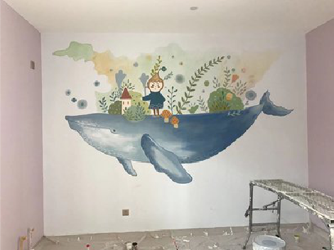 定边手绘墙的特点及优势。